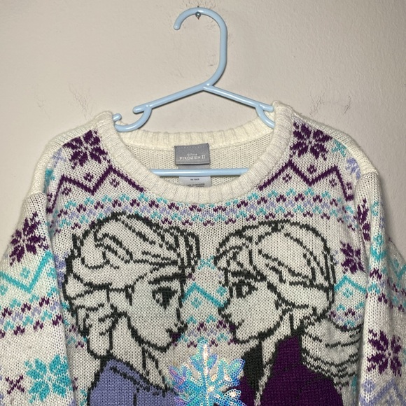 Disney Frozen Sweater Size 4T - Picture 2 of 8